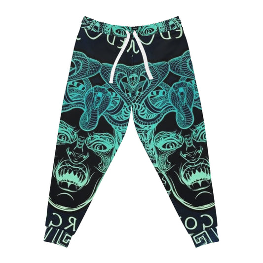 Athletic Black/ Color Fuse Full Madusa Joggers (AOP)