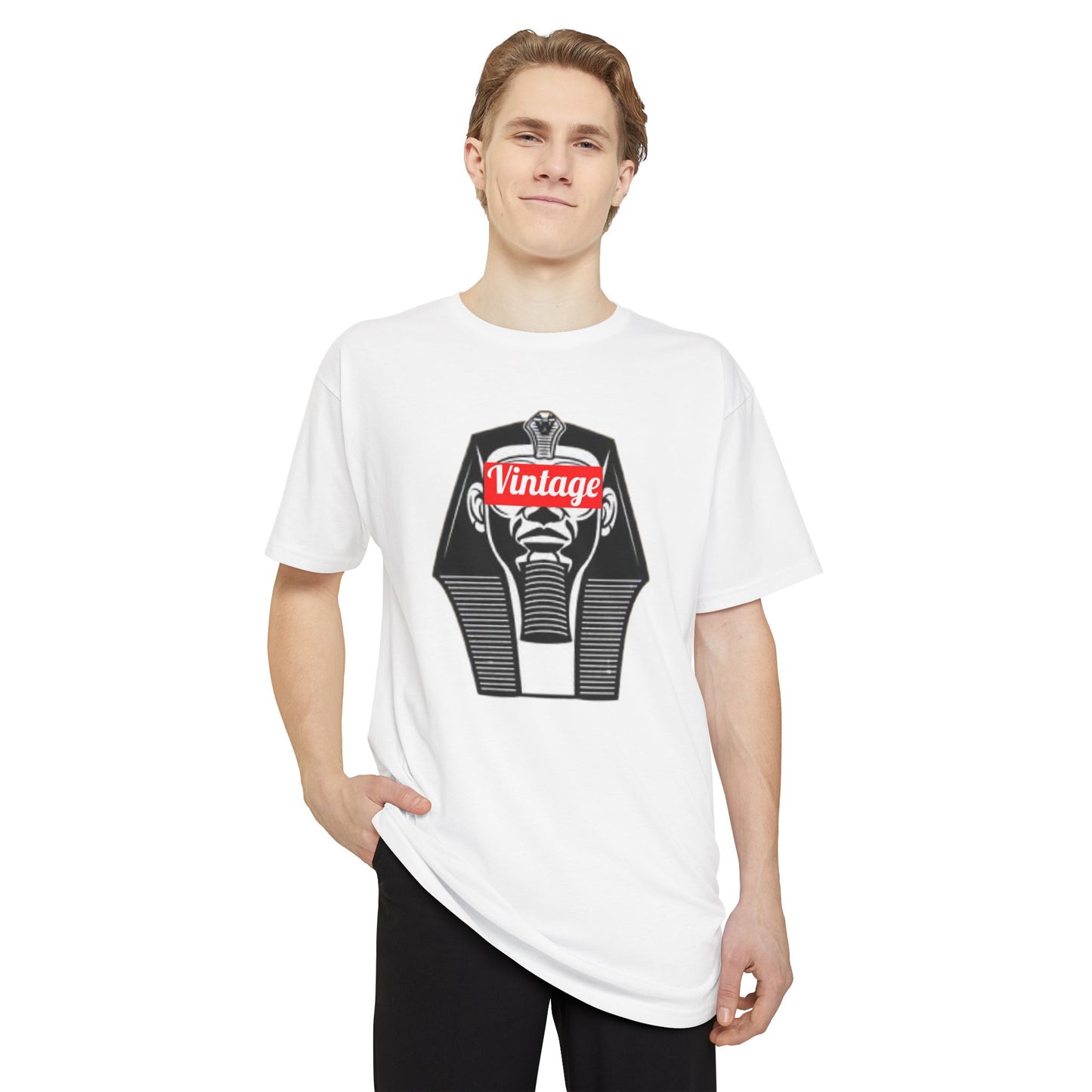 Long Body Vintage King Tut Urban Tee