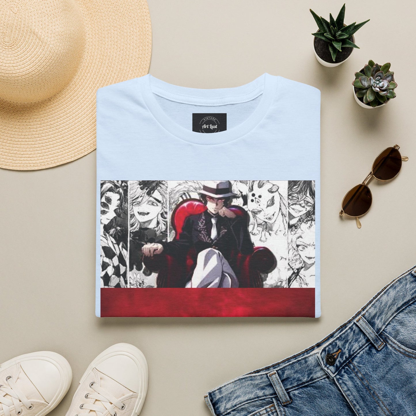 Vintage Unisex D.S. Art Lust Softstyle T-Shirt