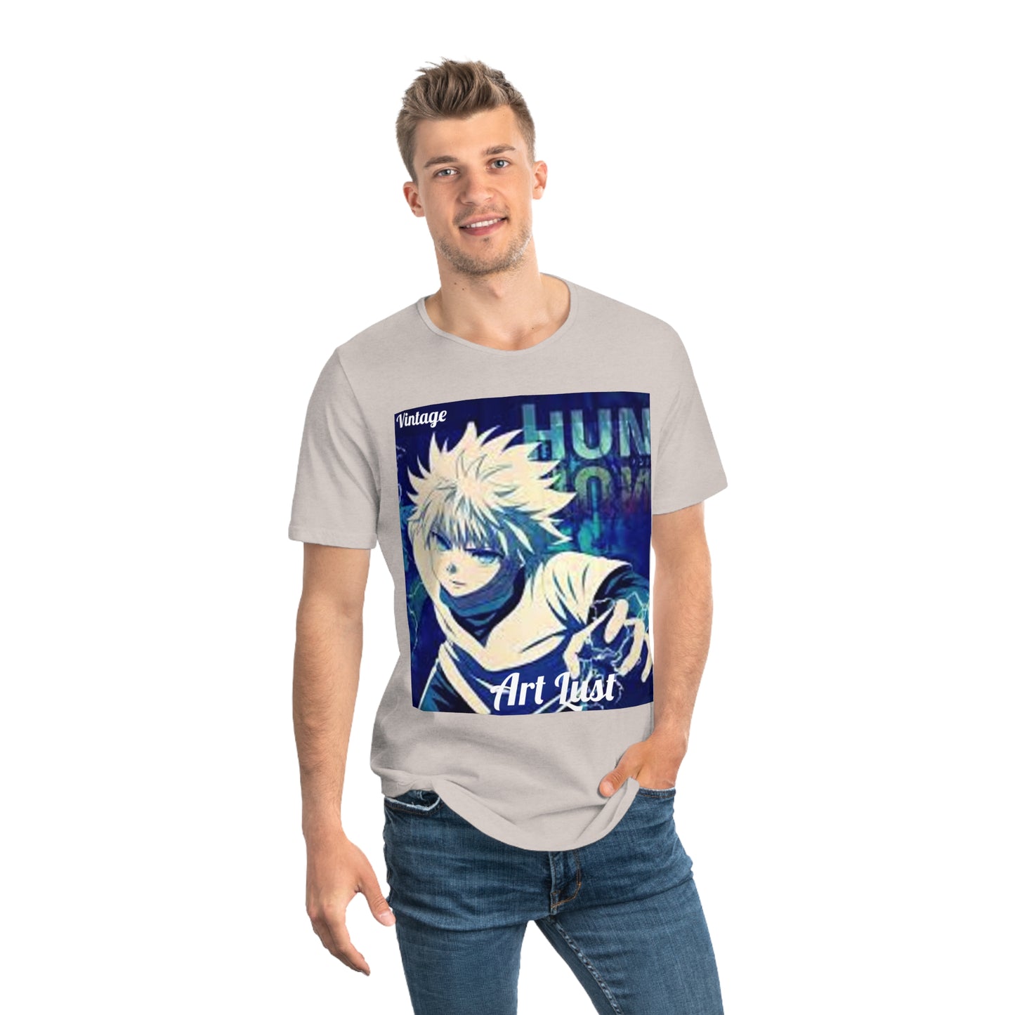 Men's HxH Art Lust Jersey Curved Hem Tee