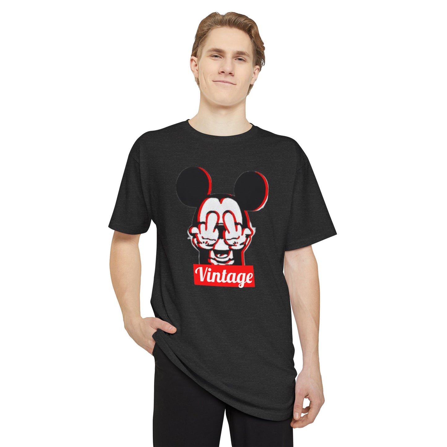 Long Body Vintage Micky Urban Tee