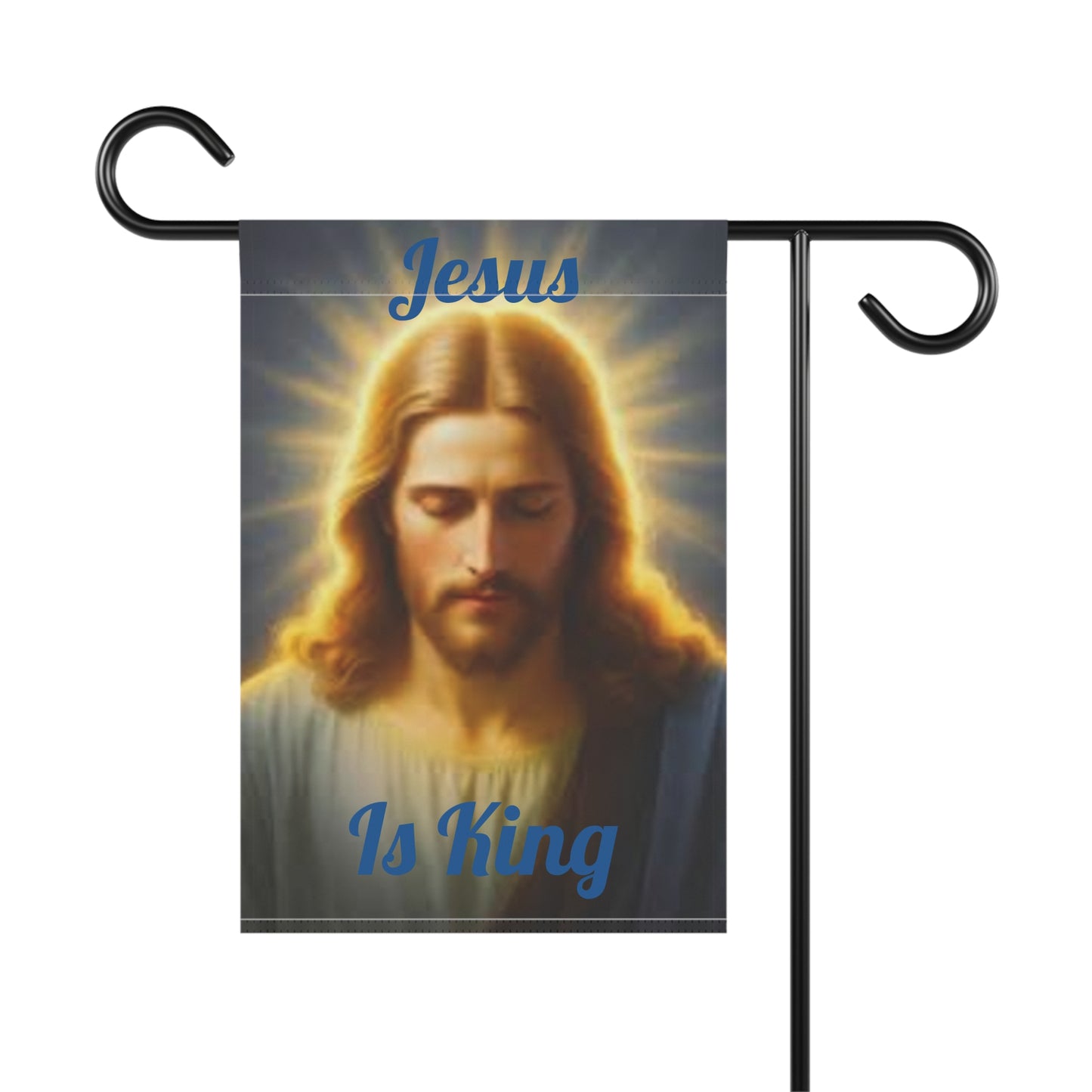 Jesus Is King Decorative Yard Banner