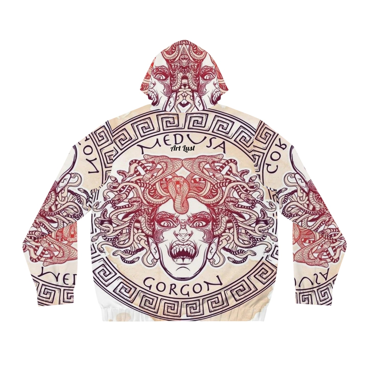 Men's Color Fuse  Madusa Full-Zip Hoodie (AOP)