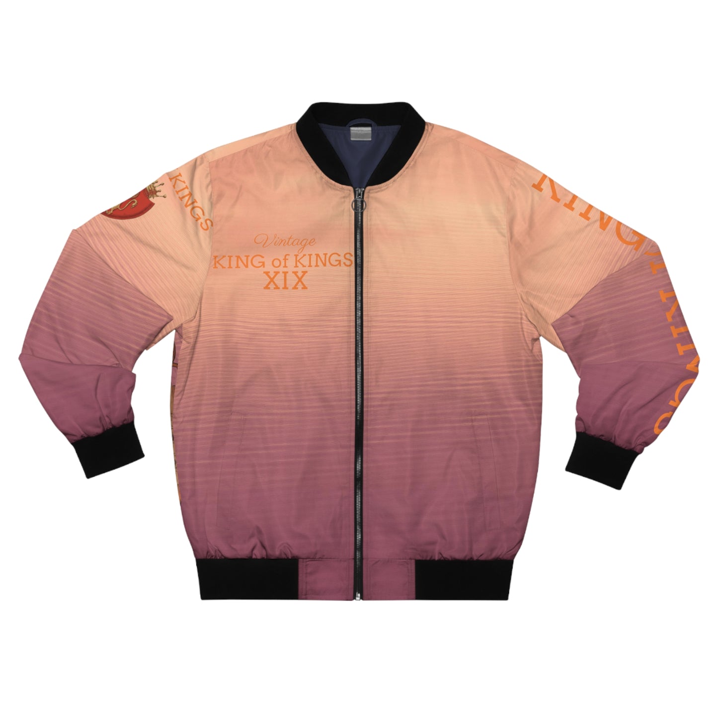 Men's Vintage King of Kings AOP Bomber Jacket
