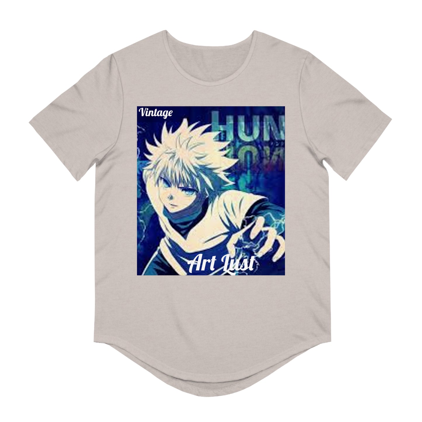 Men's HxH Art Lust Jersey Curved Hem Tee