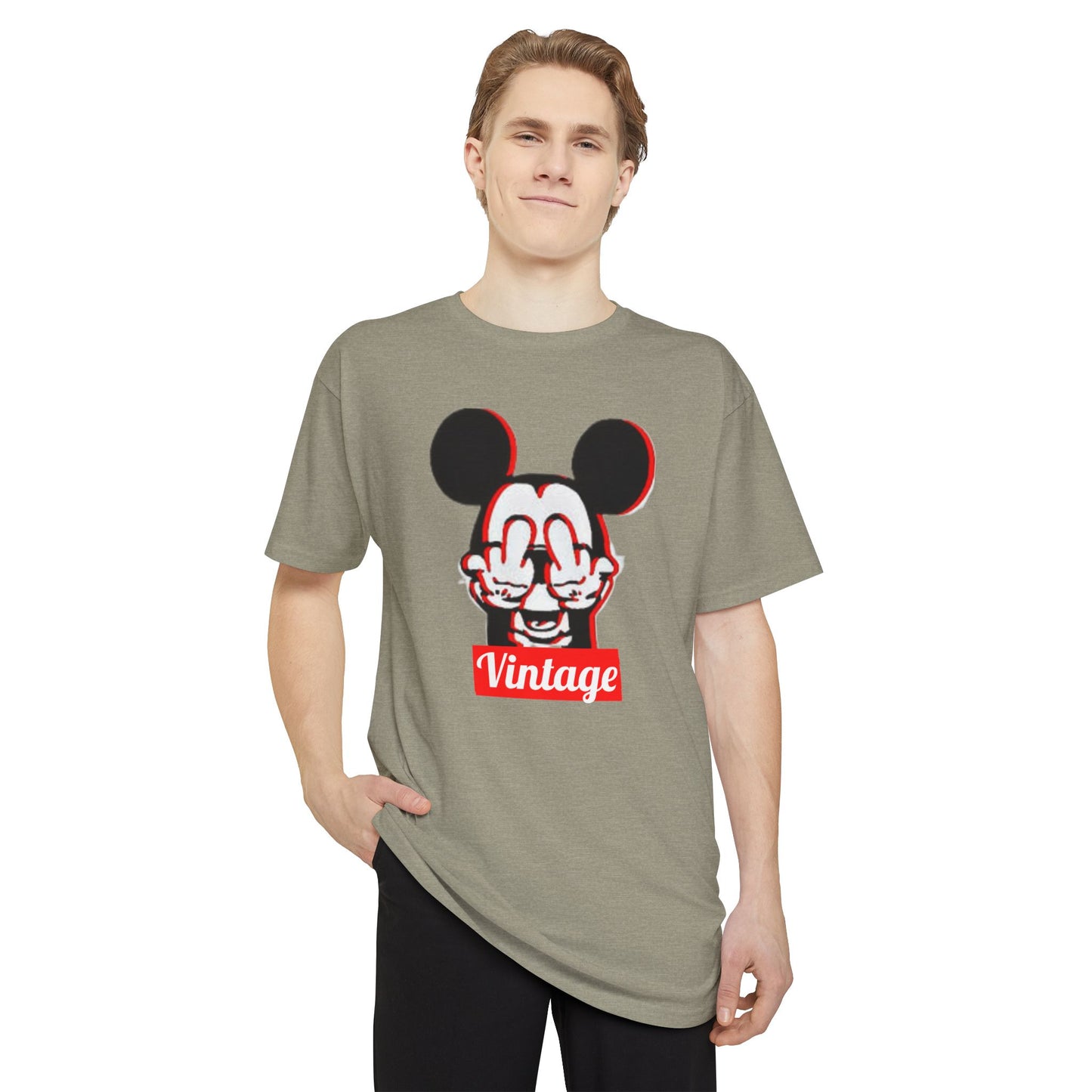 Long Body Vintage Micky Urban Tee