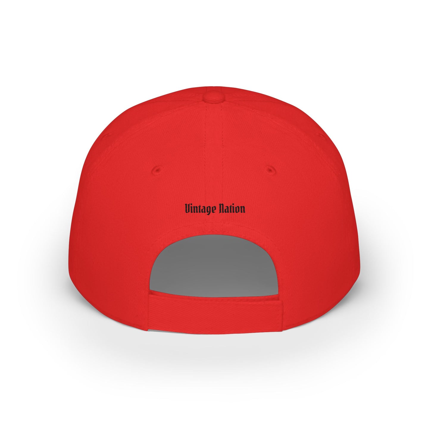 Embroidered Vintage Nation/ Art Lust Winged Crest Cap — 'G' Vintage Baseball Hat