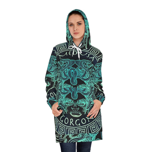Women's Madusa Full Color Fuse Hoodie Dress (AOP)