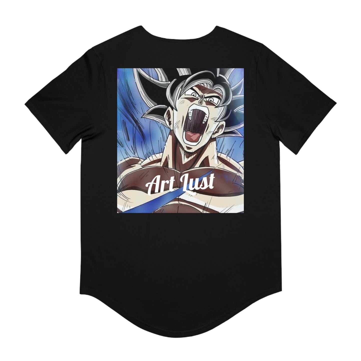 Men's Ultra Instinct Art Lust Jersey Curved Hem Tee