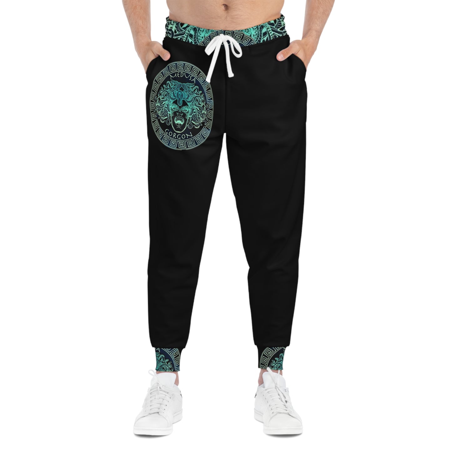 Athletic Black/ Color Fuse Madusa Joggers (AOP)