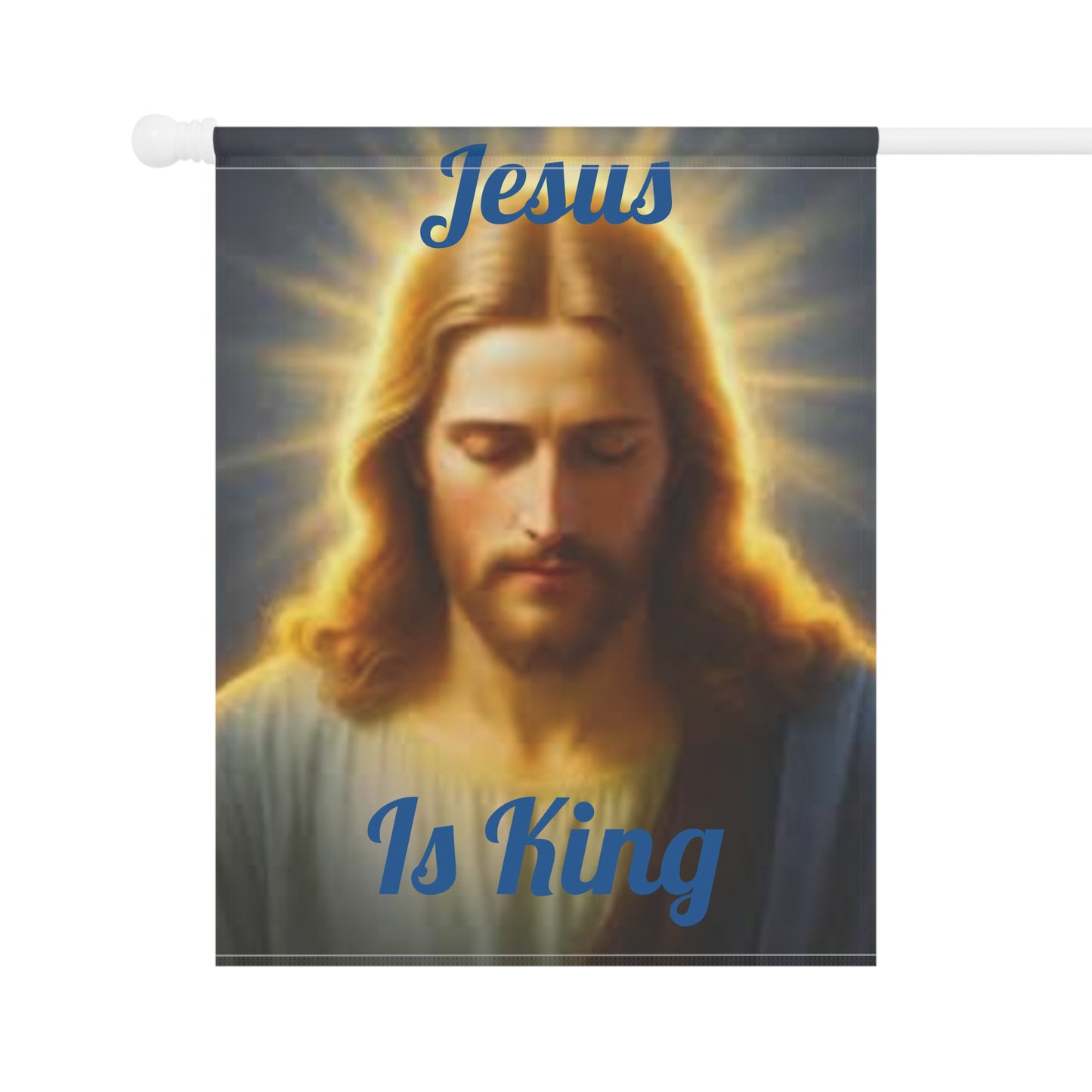 Jesus Is King Decorative Yard Banner