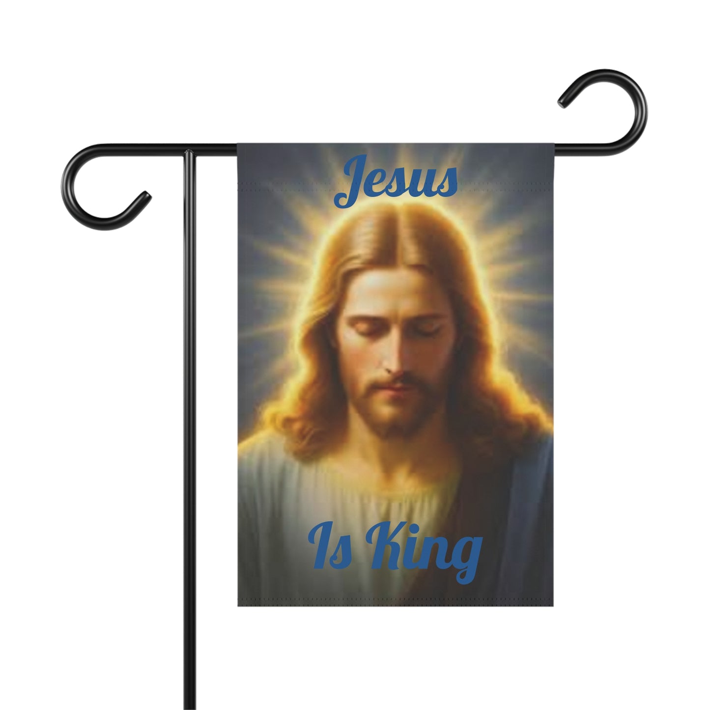 Jesus Is King Decorative Yard Banner