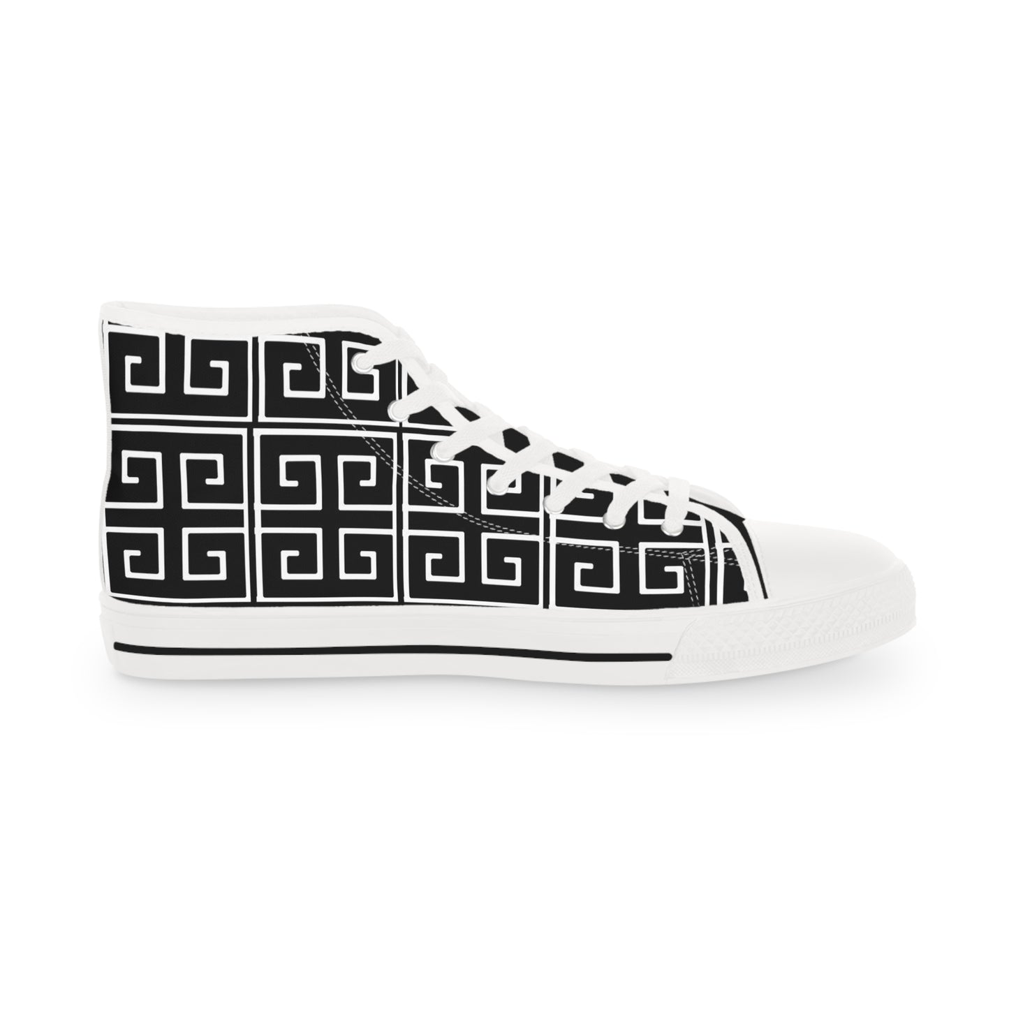 Vintage Art Lust Greek High Top Sneakers