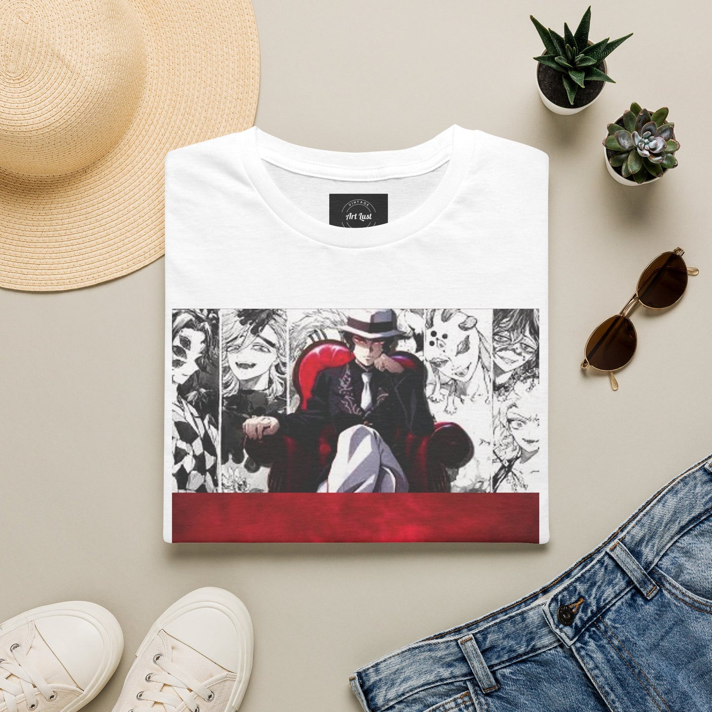 Vintage Unisex D.S. Art Lust Softstyle T-Shirt