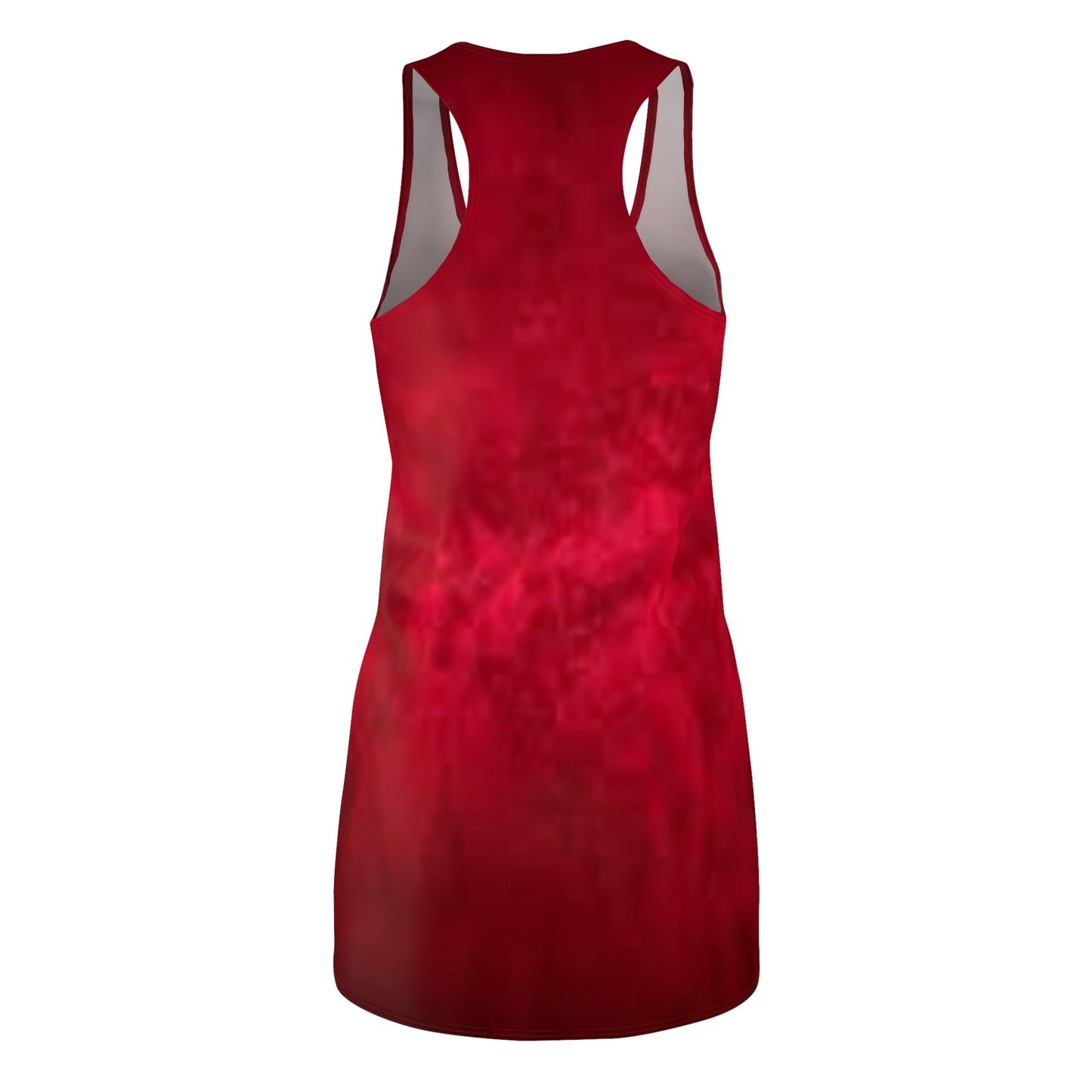 Women's Velvet Rose Cut & Sew Racerback Dress (AOP)