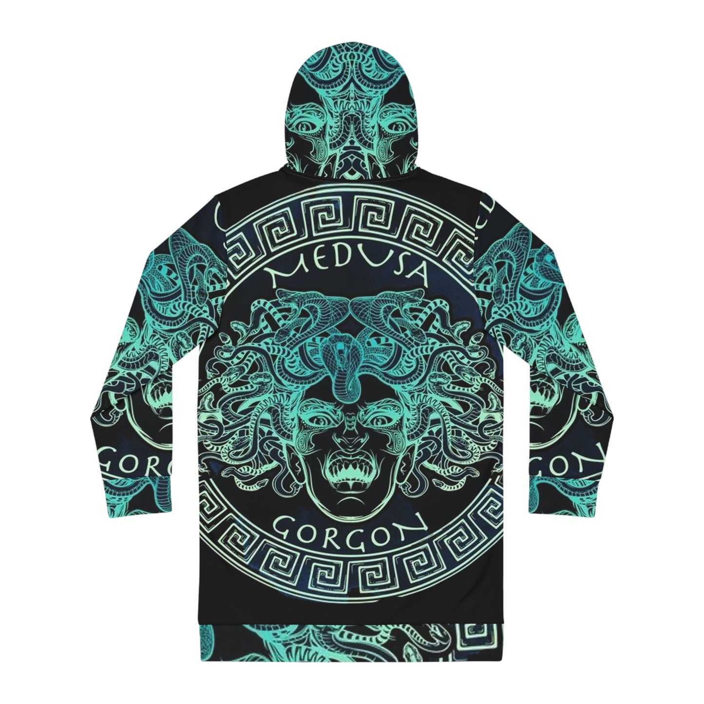 Women's Madusa Full Color Fuse Hoodie Dress (AOP)