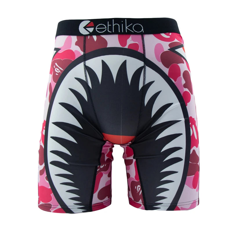 ETHIKA Men Underwear Boxers Breathable Swimming Trunks Men's Boxer Briefs