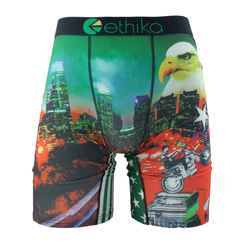 ETHIKA Men Underwear Boxers Breathable Swimming Trunks Men's Boxer Briefs