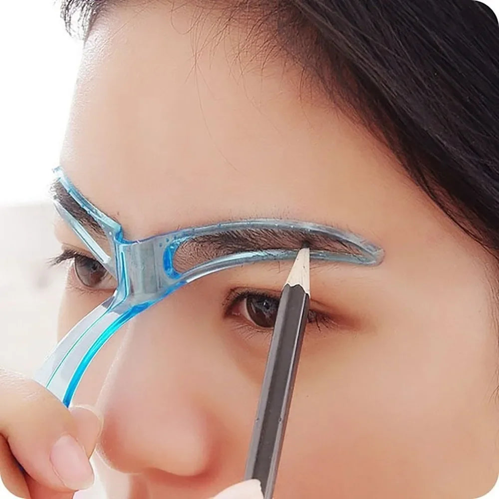 Eyebrow Special Stencil Eyes Makeup Stencils Grooming Shaping Helper Eye DIY Beauty Tool Reusable Eyebrow Drawing Guide Template