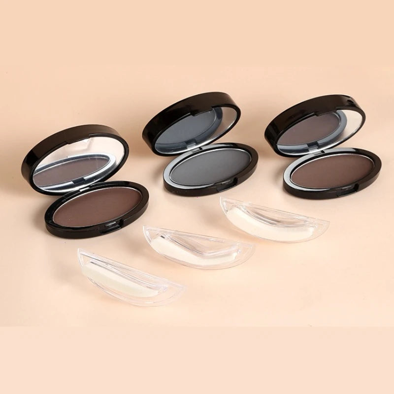 Makeup Tool Coloring Perfect Shape Quick Make Up Eyebrow Powder Palette Brow Stamps Eyebrow Powder Stamp Eyebrow Seal Stamp