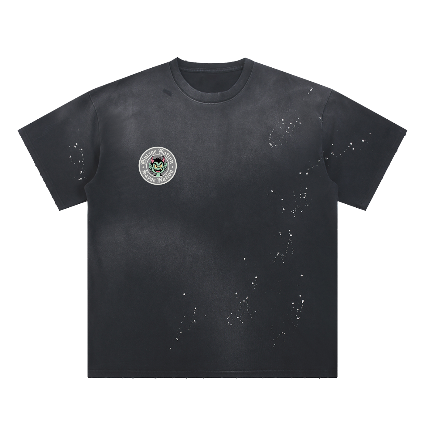 Hand-Frayed Vintage Nation T-Shirt